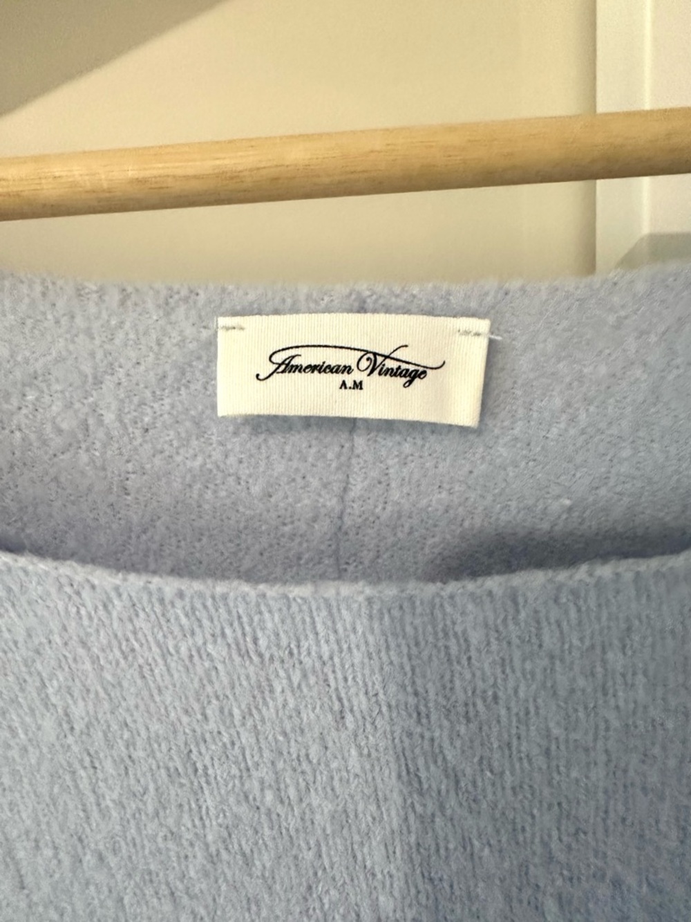 LIKE NEW American Vintage | Damsville Baby Blue Sweater - Picture 4 of 4